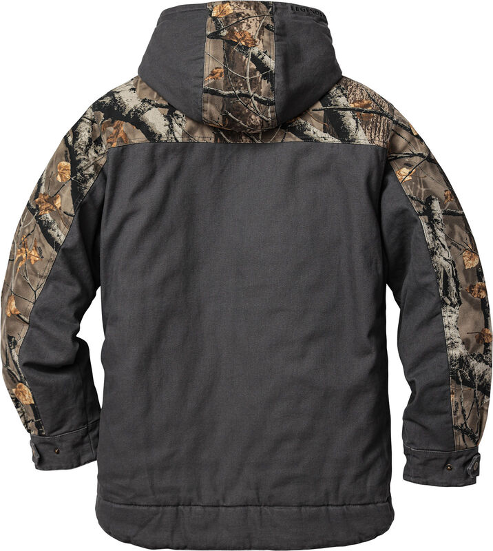 Men's Heavyweight Canvas Cross Trail Big Game Camo Workwear Coat image number 1