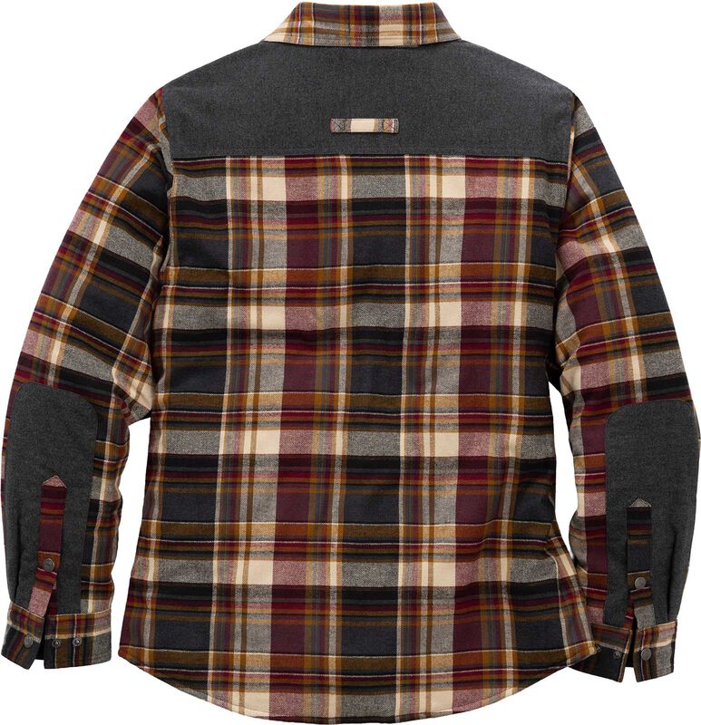 Men's Woodsman Quilted Flannel Shirt Jacket image number 1