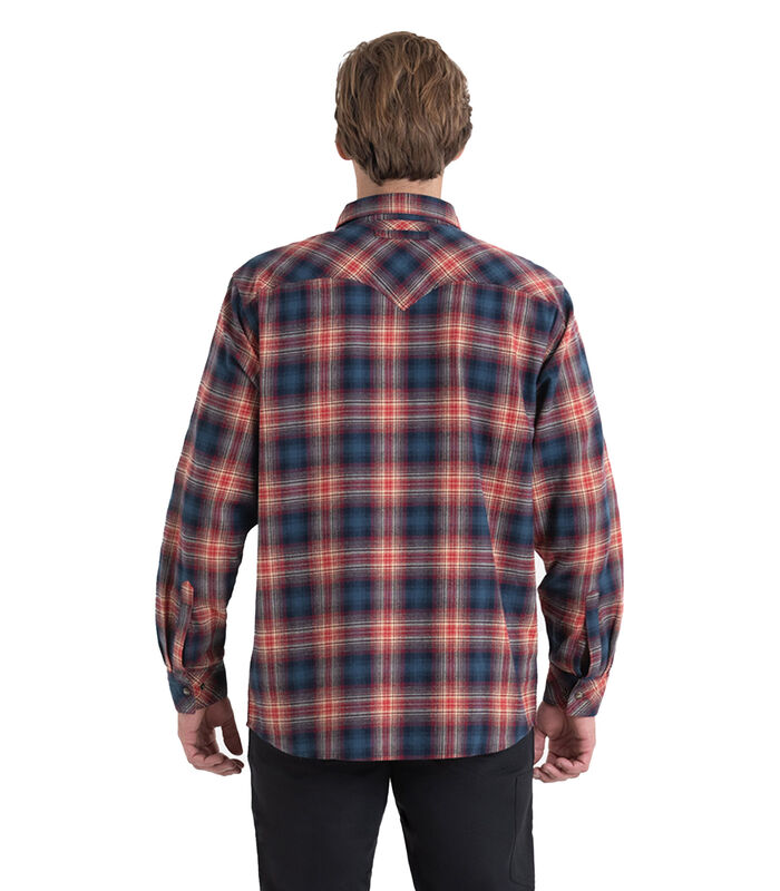 Men's Shotgun Western Flannel Shirt image number 4