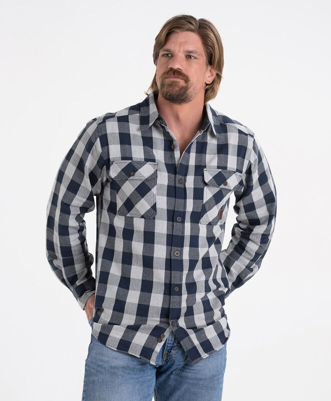 Men's Tough as Buck Heavyweight Flannel Shirt image number 3