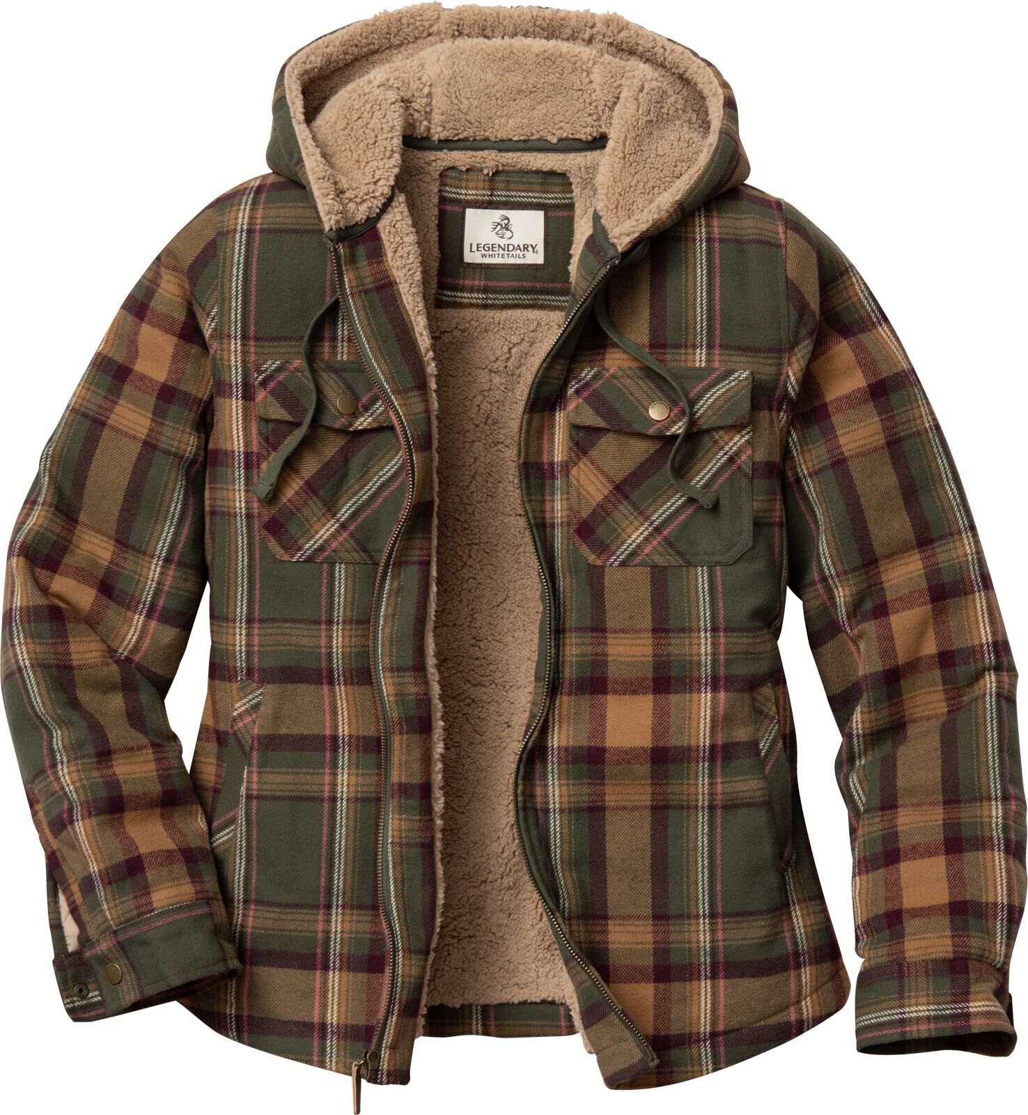 Men's Berber-Lined Wool Jacket | Heavy-Duty Warmth for Hunting