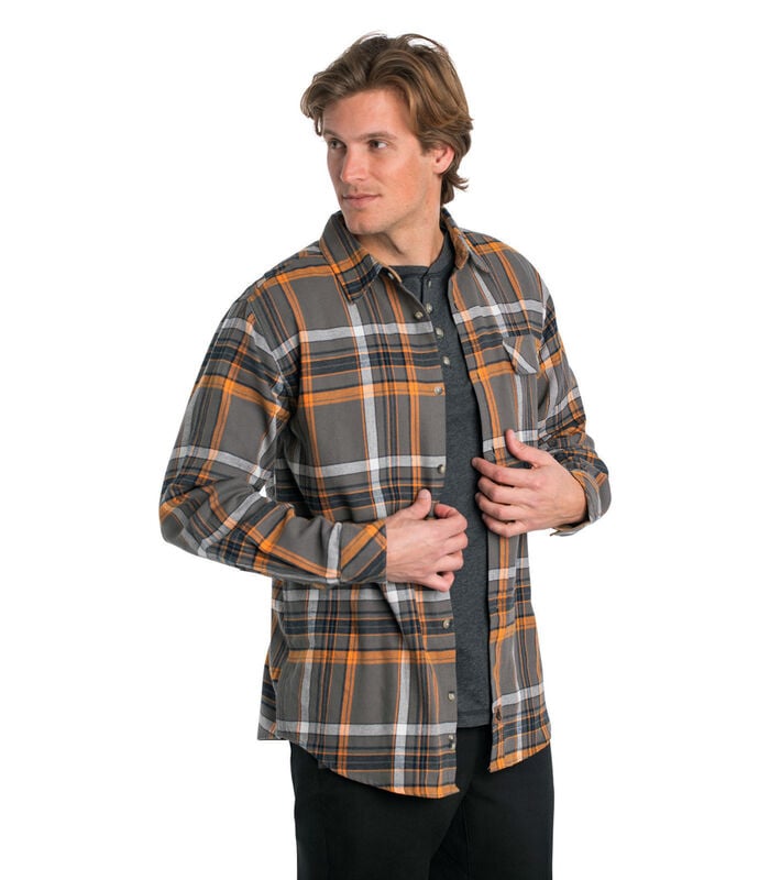 Men's Buck Camp Flannel Shirt image number 3
