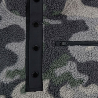 Legendary Outdoors Men's Sherpa Fleece Snap Up Pullover