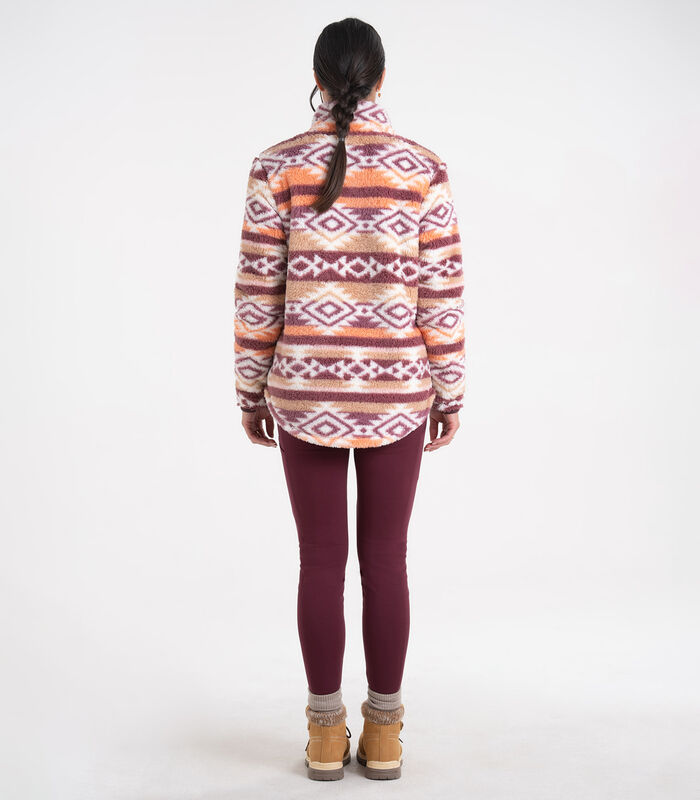 Women's Fuzzy Hide Fleece Pullover image number 3