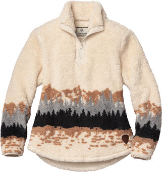 Women's Fuzzy Hide Fleece Pullover
