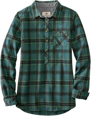 Women's Firelight Popover Flannel Tunic Top