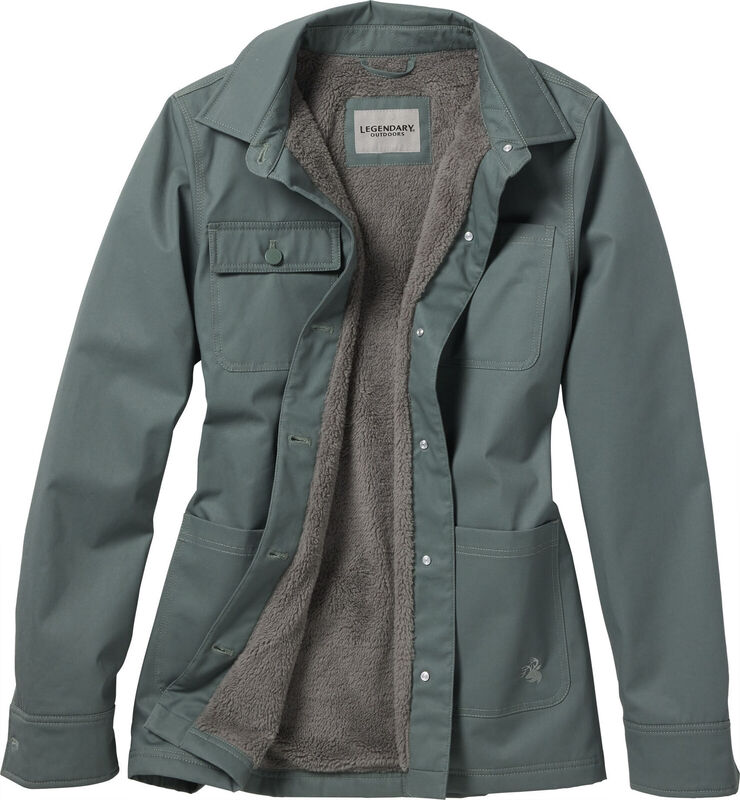 Women's Performance Waxed Cotton Shirt Jacket image number 0