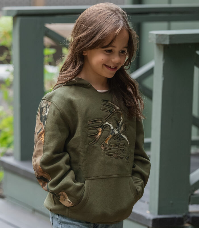 Kids Outfitter Camo Hoodie Sweatshirt image number 4