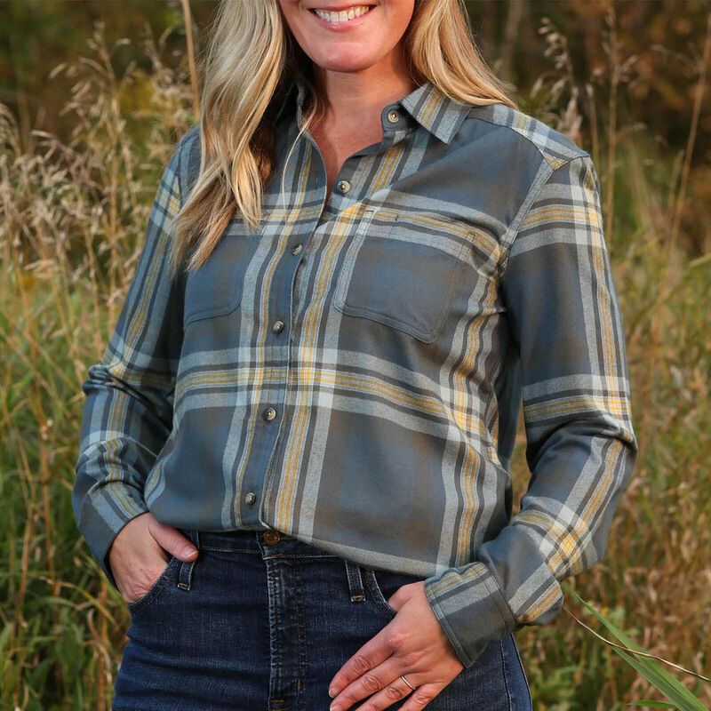 Women's Legendary Comfort Fit Flannel Shirt image number 4