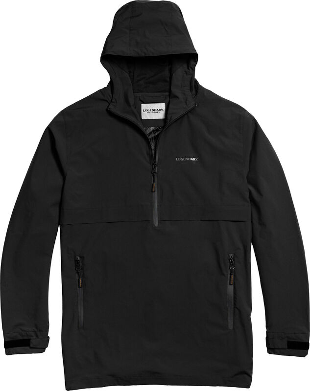 Men's Half Zip Water Resistant Windbreaker Rain Jacket image number 0
