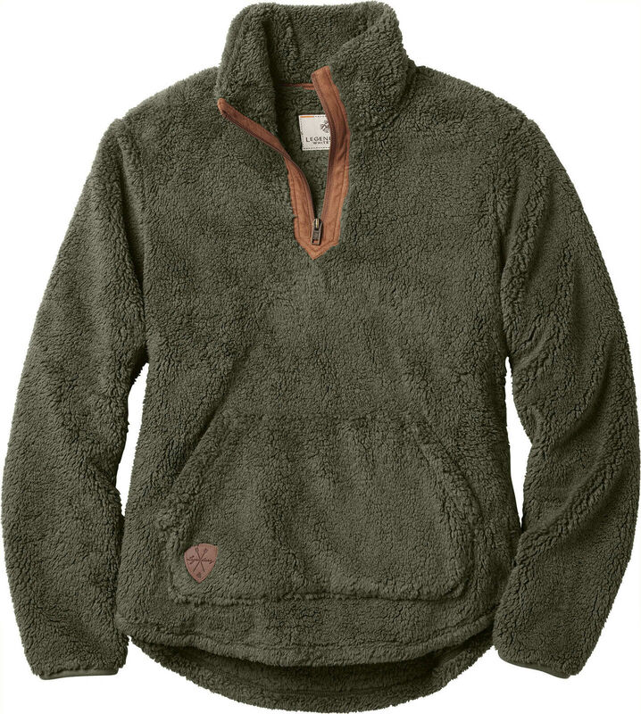 Women's Fuzzy Hide Fleece Pullover image number 0