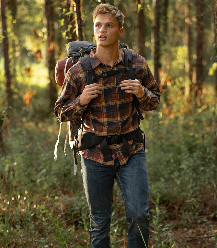 Men's Buck Camp Flannel Shirt image number 2