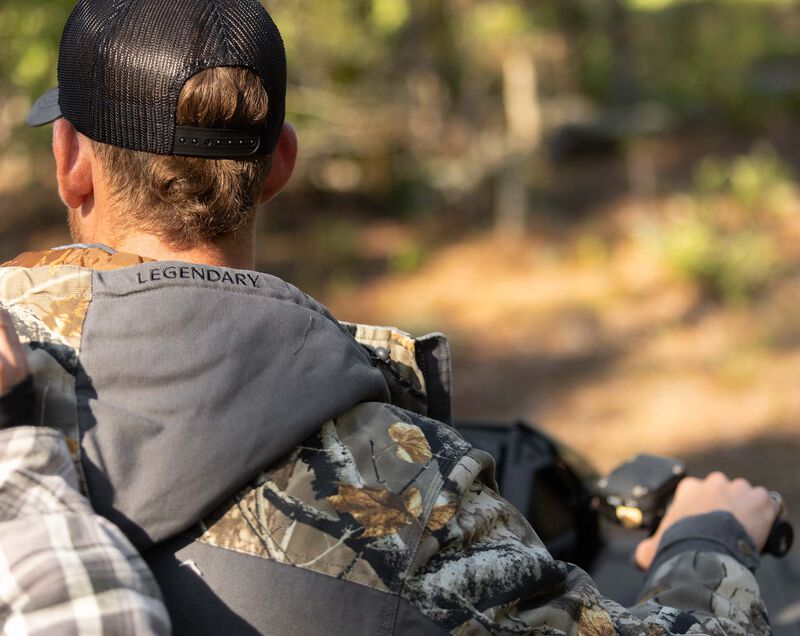 Men's Heavyweight Canvas Cross Trail Big Game Camo Workwear Coat image number 2