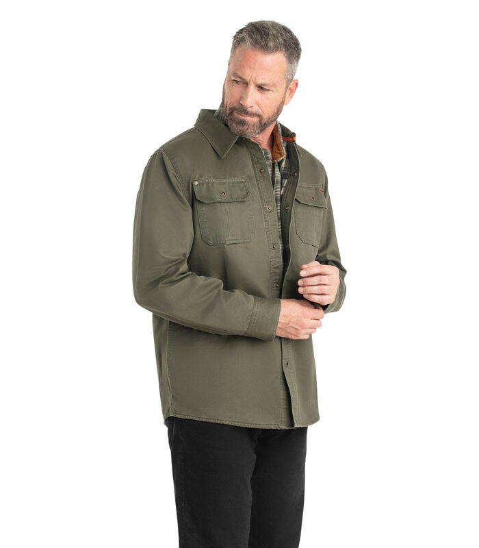 Men's Journeyman Flannel Lined Shirt Jacket image number 3