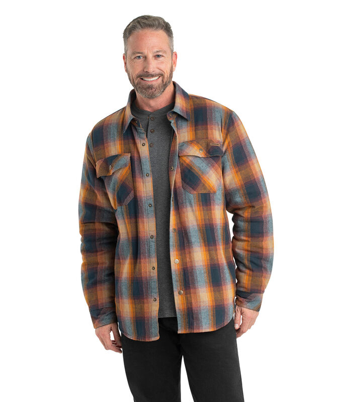 Men's Archer Thermal Lined Flannel Shirt Jacket image number 3