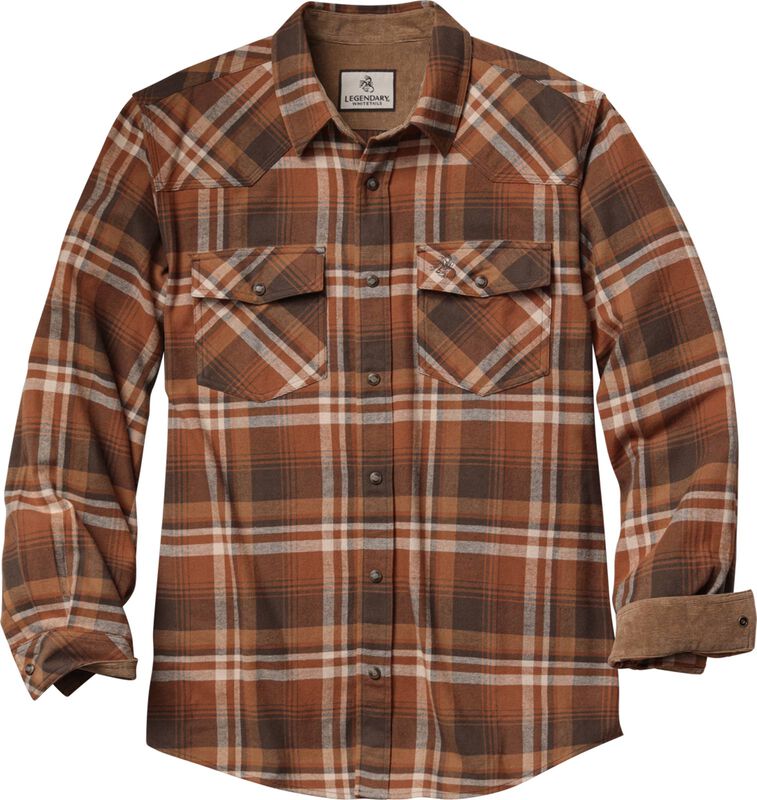 Men's Shotgun Western Flannel Shirt image number 0