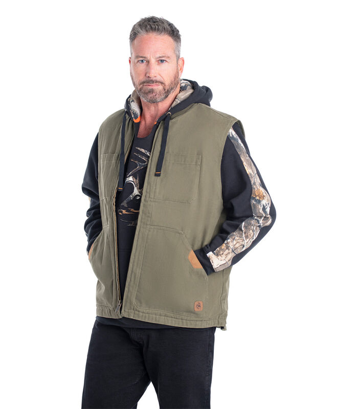Men's Canvas Cross Trail Workwear Vest image number 2