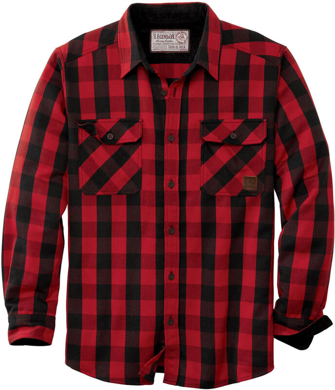 Men's Tough as Buck Heavyweight Flannel Shirt image number 0