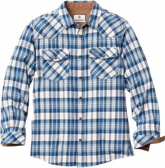 Men's Shotgun Western Flannel Shirt
