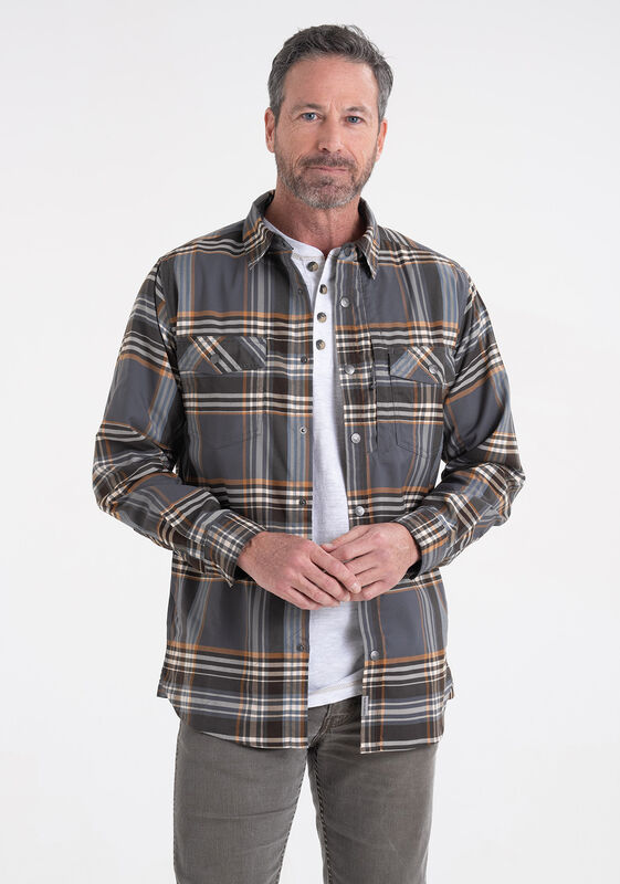 Men's Outdoors Performance Flannel Shirt image number 3