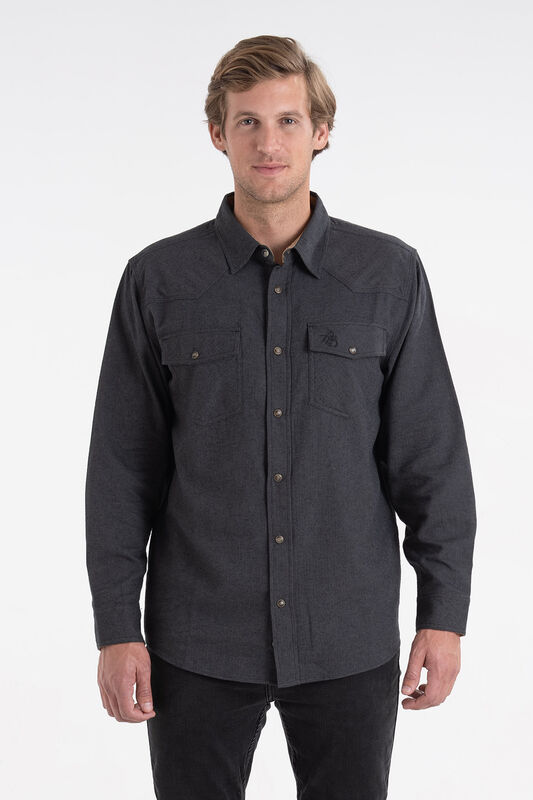 Men's Shotgun Western Flannel Shirt image number 2