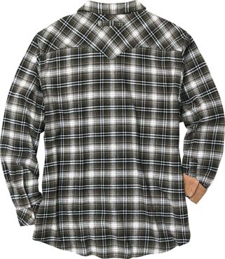Men's Shotgun Western Flannel Shirt
