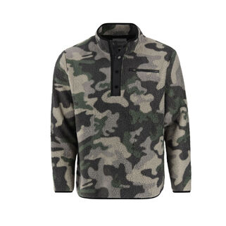 Legendary Outdoors Men's Sherpa Fleece Snap Up Pullover