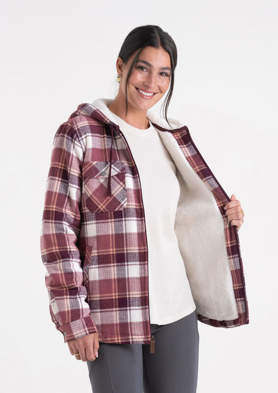Women's Woodland Berber Shirt Jacket image number 4