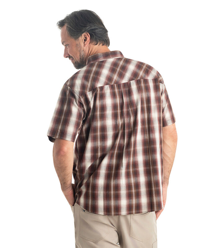 Men's Poplin Short Sleeve Shirt image number 3