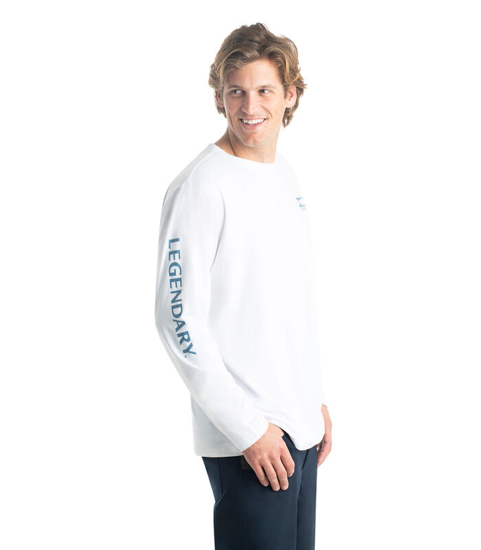 Men's Dry Fit UPF Sun Protection Long Sleeve T-Shirt image number 3