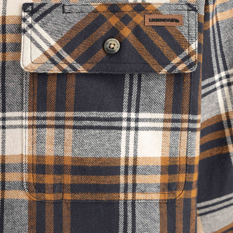 Men's Buck Camp Flannel Shirt image number 4
