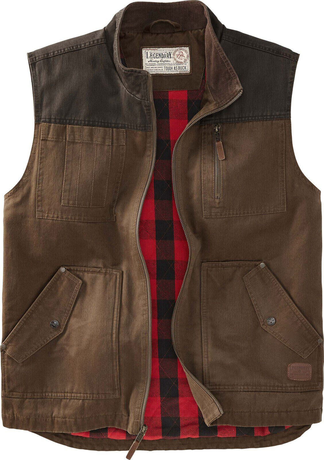 Men's Tough As Buck Relaxed Fit Vest | Durable Workwear Vest
