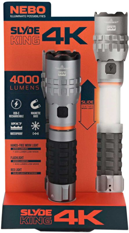 Legendary Slyde King 4K Flashlight  image number 2