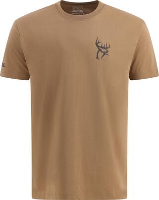 Men's Buck Commander Camo Filled Buck Short Sleeve T-Shirt