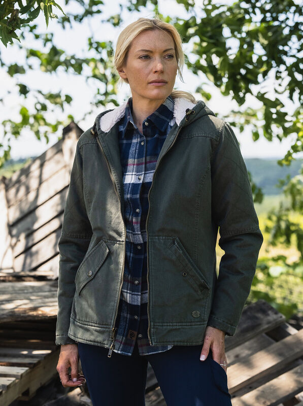 Women's Open Range Berber Lined Hooded Jacket image number 5