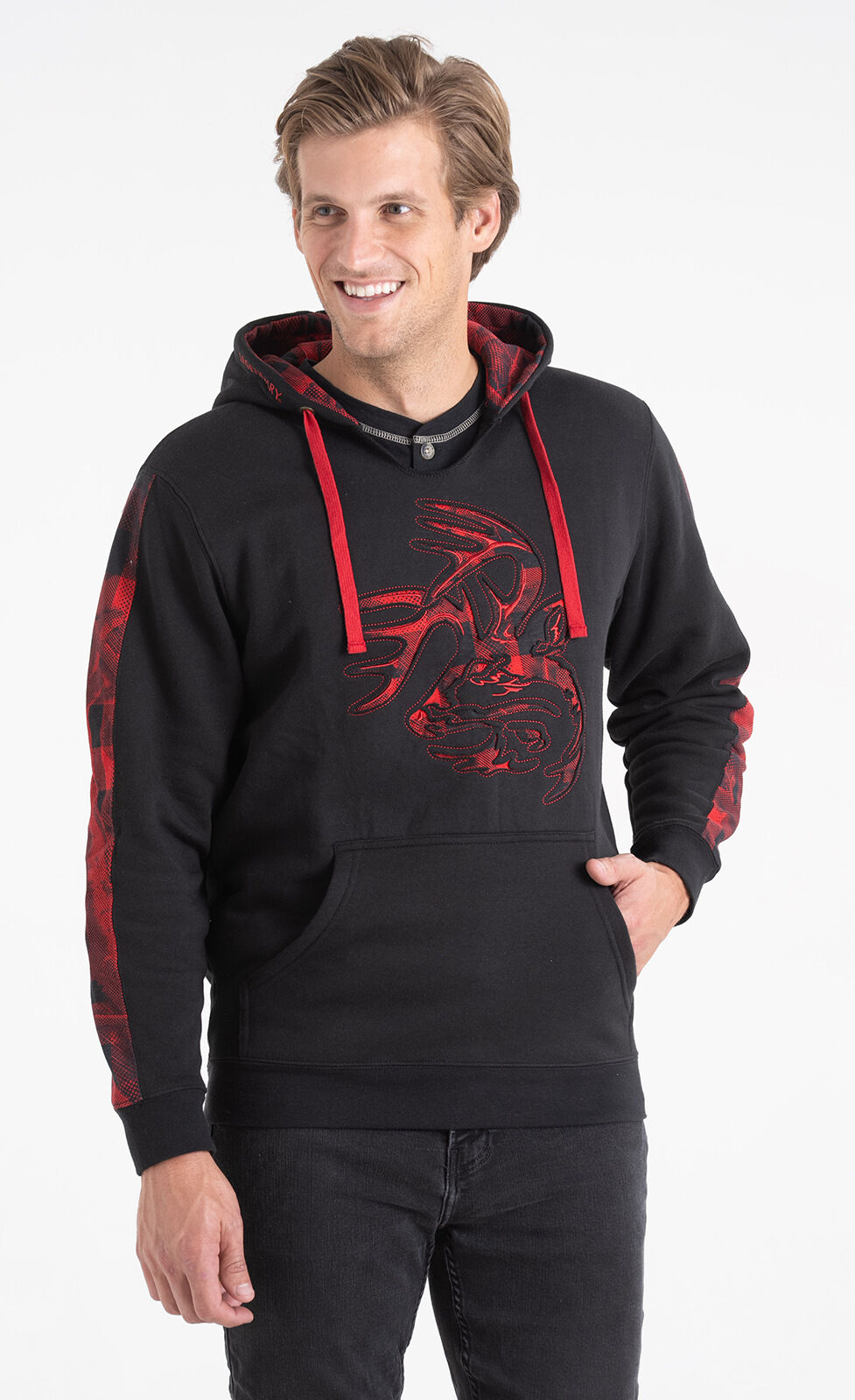 Kangaroo pocket human body hoodie outlet