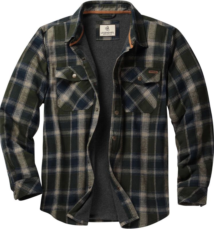 Men's Archer Thermal Lined Flannel Shirt Jacket image number 0