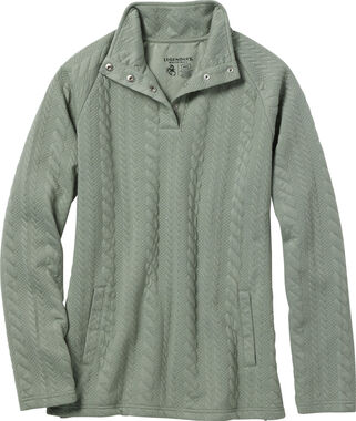 Women's Cedar Cabin Cable Knit Top