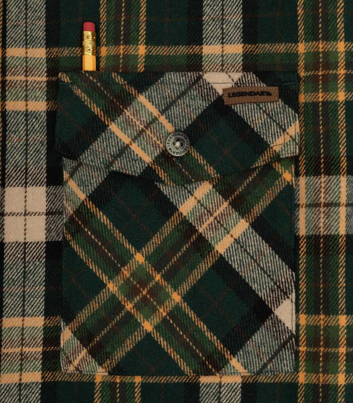 Men&rsquo;s Tough as Buck Heavyweight Long Sleeve Flannel Shirt image number 3