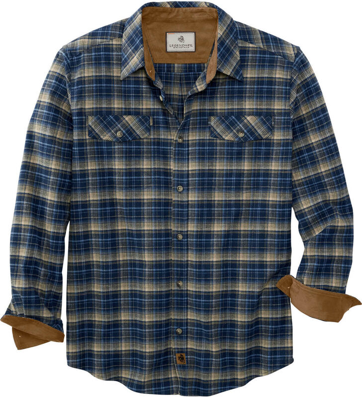 Men's Legendary Stretch Casual Flannel Shirt image number 0