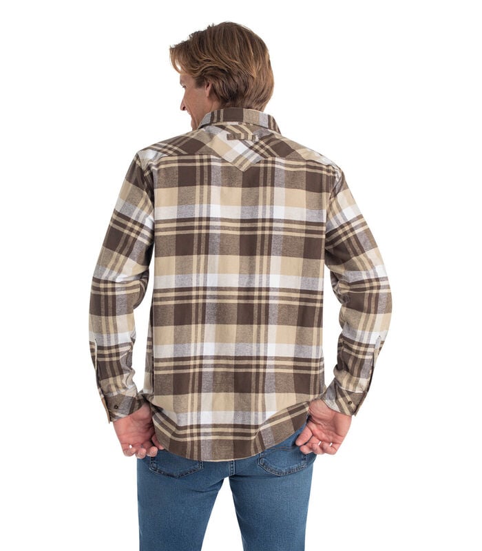 Men's Shotgun Western Flannel Shirt image number 4