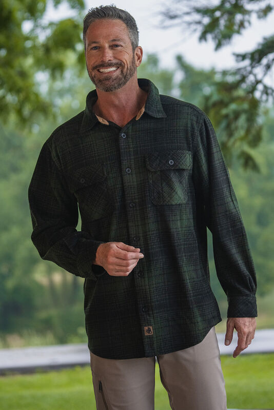 Men's Heavyweight Navigator Fleece Shirt image number 5
