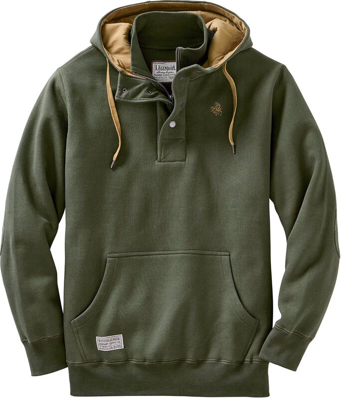 Men's Tough as Buck 1/4 Zip Action Hoodie image number 0