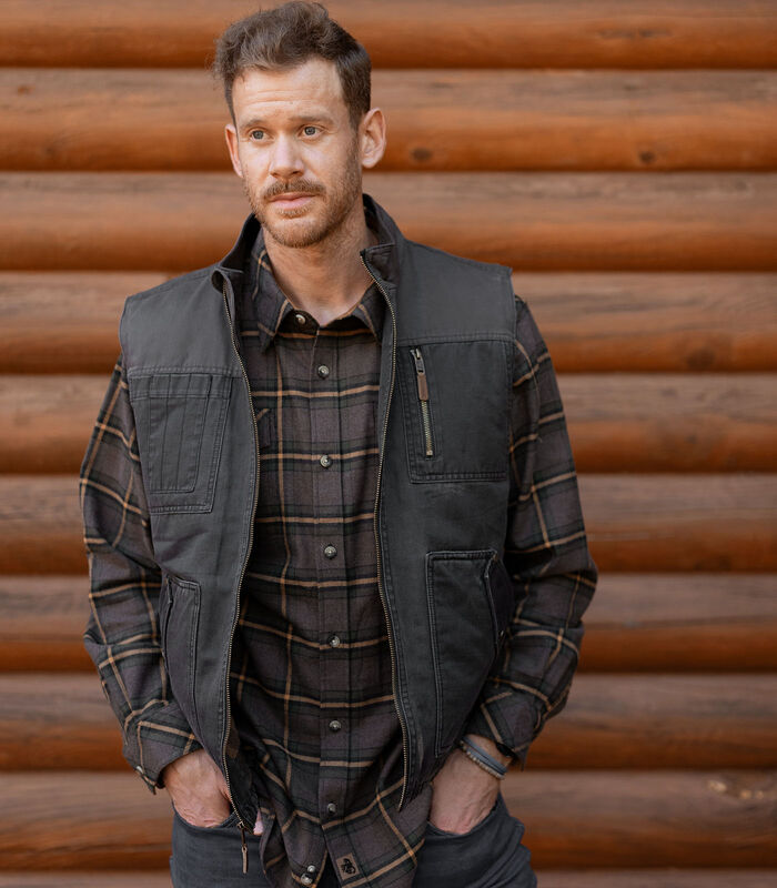 Men's Tough As Buck Relaxed Fit Vest image number 2