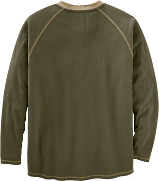 Men's Recluse Raglan Henley Long Sleeve Shirt