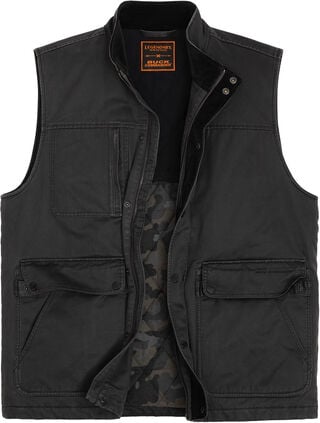 Mens Buck Commander Waxed Cotton Hunting Vest