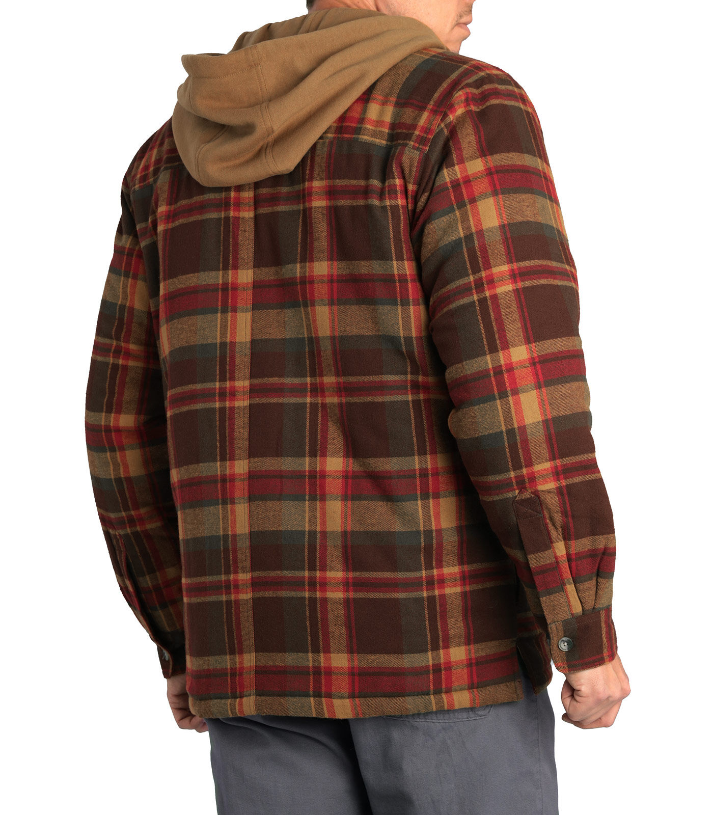 Men's Maplewood Hooded Flannel Jacket | Cozy Insulation for Hiking
