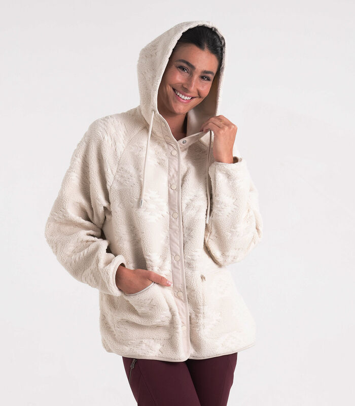 Women&rsquo;s Legendary Outdoors Snap Front Fleece Jacket image number 2