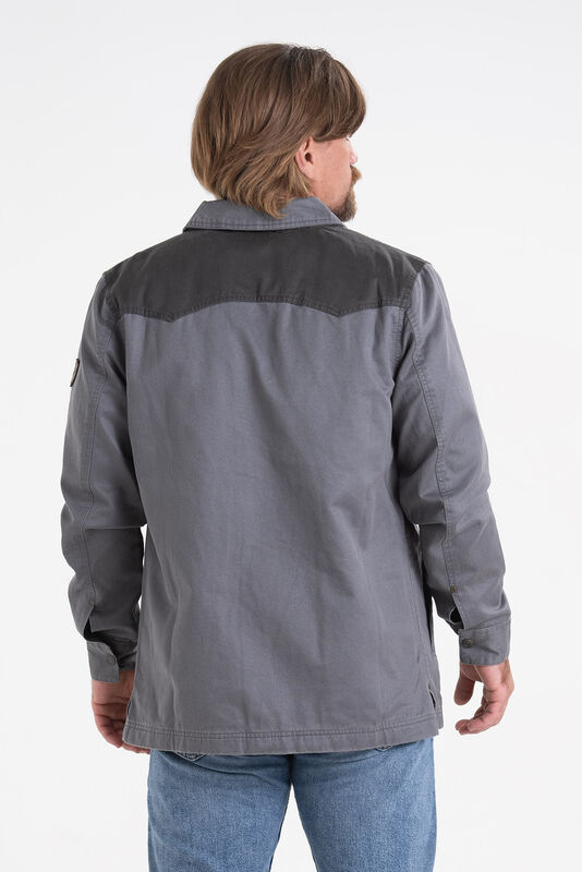 Men's Lonestar Waxed Canvas Shirt Jacket image number 4