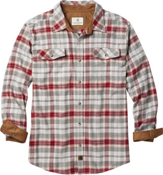 Men's Legendary Stretch Flannel Shirt Solid Heather